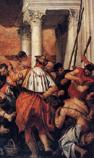 Paolo Veronese Martyrdom of Saint Sebastian, Detail France oil painting art